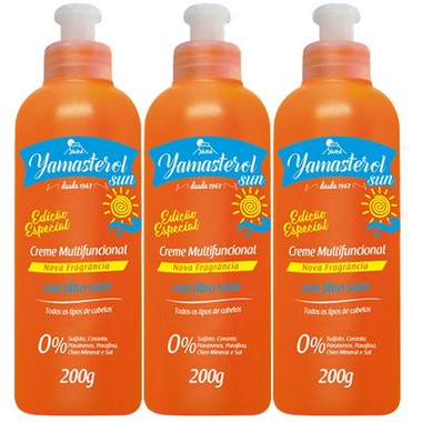 Kit 3 Yamasterol Sun 200g
