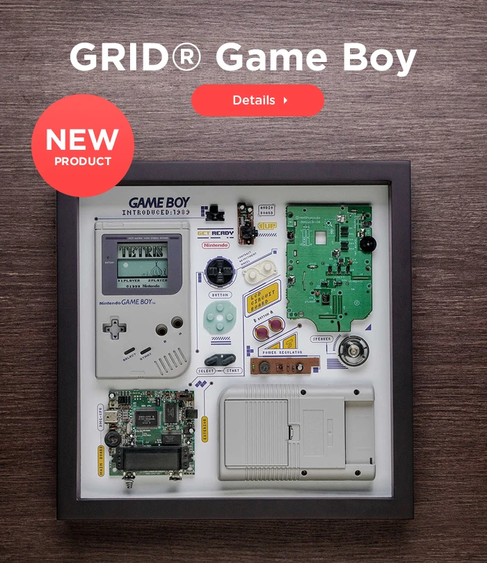 GRID ゲームボーイポケット grid frame studio 新品未使用 GRID ゲームボーイポケット grid frame studio 新品未使用