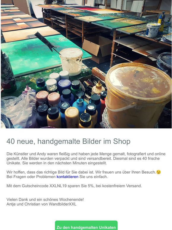 40 neue Unikate im Shop