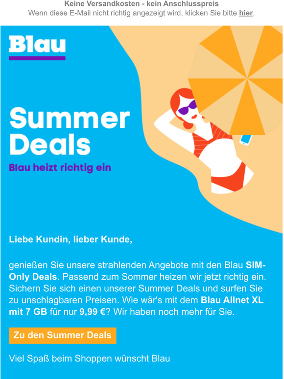 Bei Blau ist fr jeden was dabei - 12 GB, 7 GB oder 3 GB