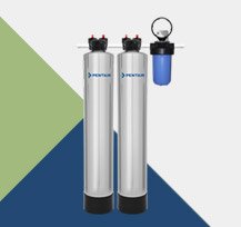 Water Filter and Pelican Water Softener Alternative Combo System