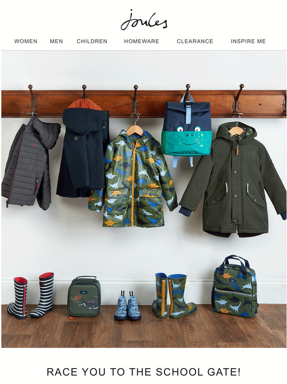 Head back to school in style. Plus a new Peter Rabbit collection