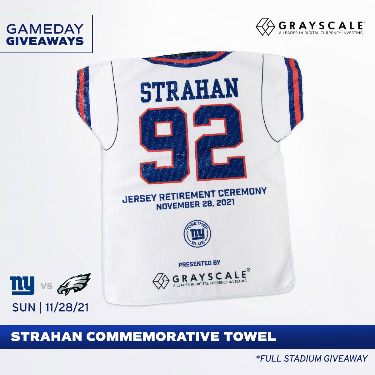 Giants to retire Hall of Famer Strahan's jersey in November