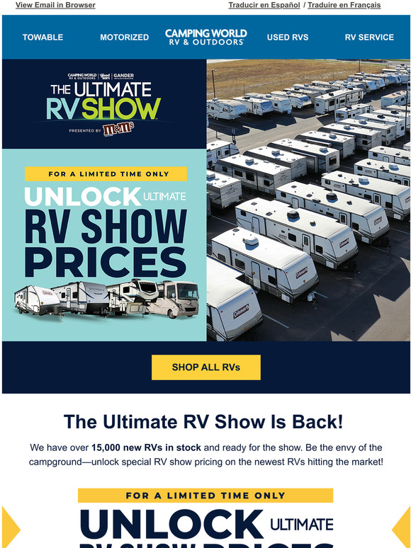 Camping World The Ultimate RV Show Is Back Milled