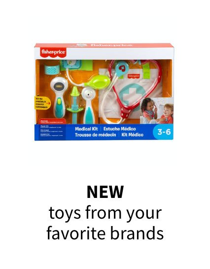 NEW toys from your favorite brands