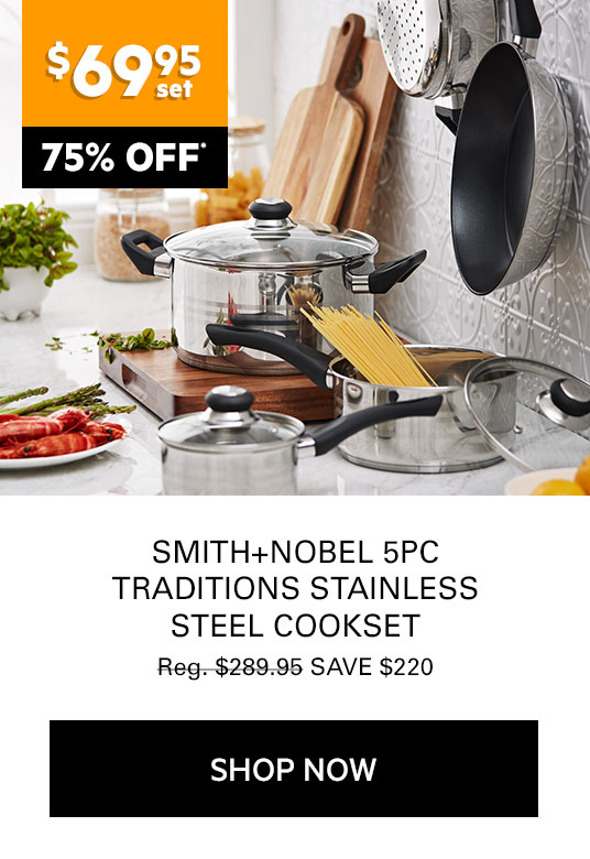 S+N Traditions 5pc Stainless Steel Cookset
