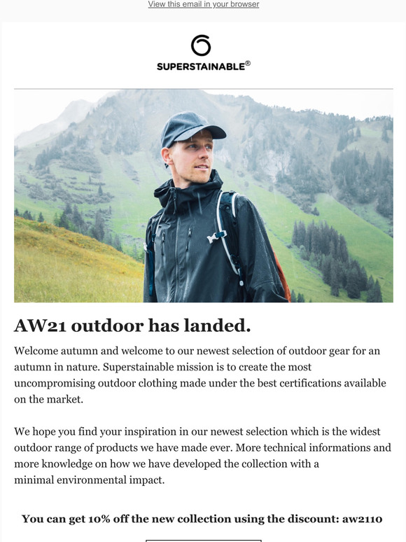 AW21 has landed
