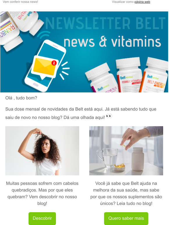 [NEWS] Queda de cabelo e stress? No mais!