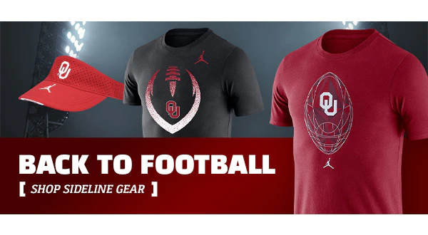 Oklahoma sooners sideline gear Clearance