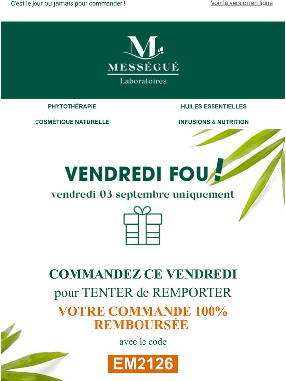 Vendredi fou : votre commande rembourse ?