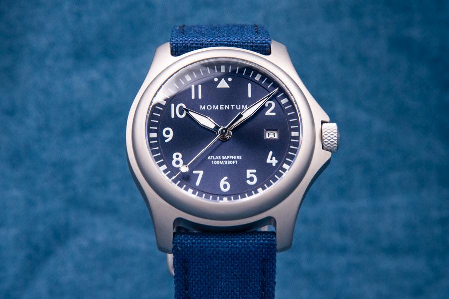 Atlas Blue Sapphire 38mm