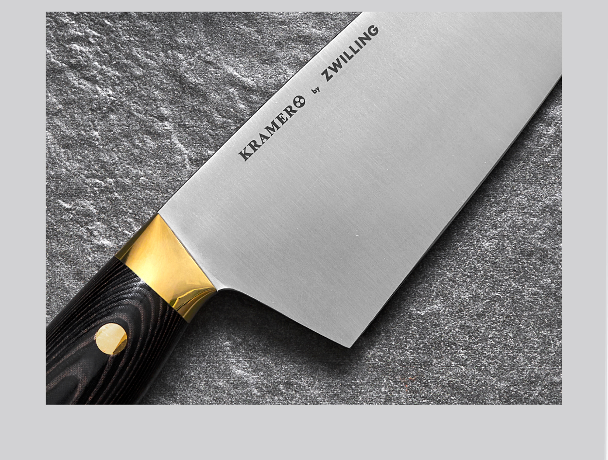 Zwilling 8 Chef's Knife, Bob Kramer Carbon 2.0 Series