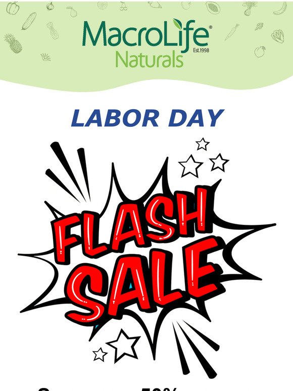 MacroLife Naturals Amazon Flash Sale!