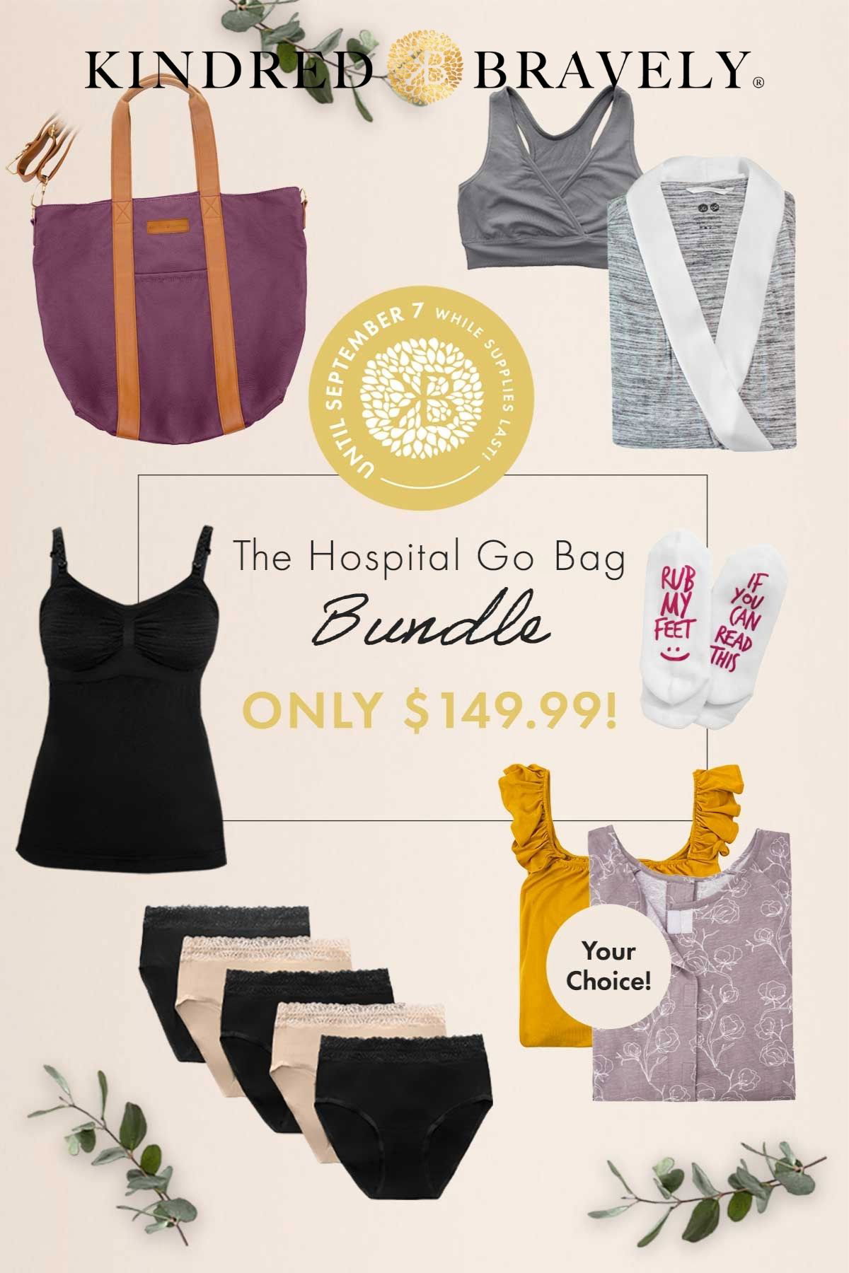kindredbravely: Save over $100 on the Hospital Go Bag Bundle!