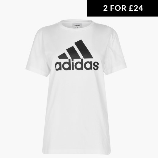 adidas BOS QT T Shirt Ladies