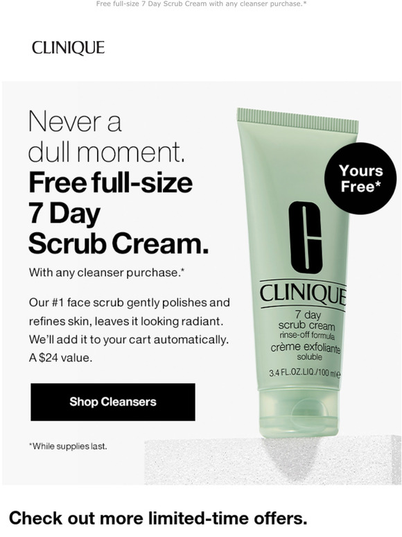 Clinique Email Newsletters Shop Sales, Discounts, and Coupon Codes