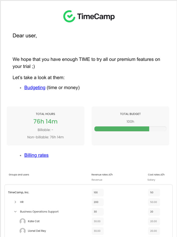 Dont forget to try these features before your trial expires