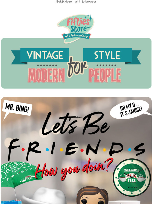 Vrienden voor het leven met deze Friends collectibles!