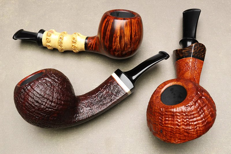 Moonshine Wire Rusticated Stoker Tobacco Pipe - The Country