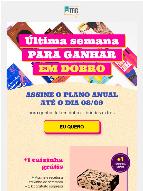 Sua caixinha est esperando