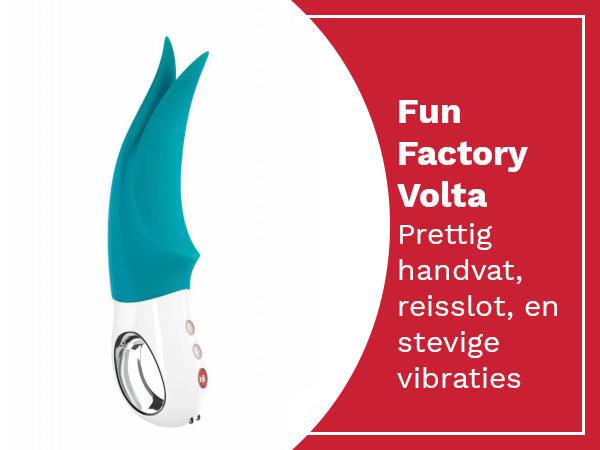 Fun Factory Volta, vibrator met flapperende puntjes