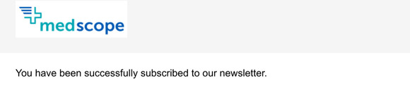 Newsletter subscription success