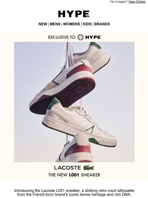 hype lacoste mens