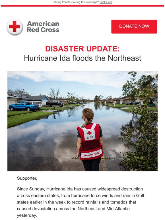 Disaster Update: Hurricane Ida floods the Northeast