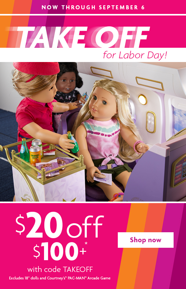 American girl sales 20 off