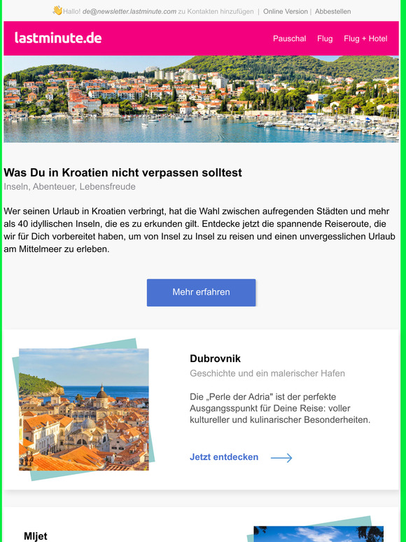 Kroatien: von Insel zu Insel 