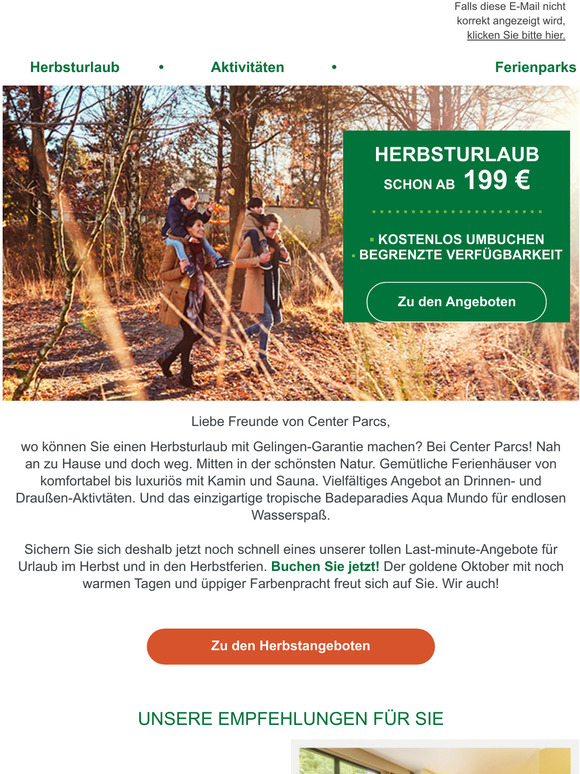 Herbsturlaub schon ab 199