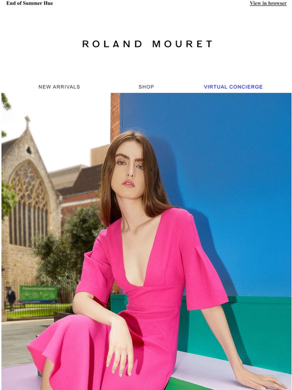 Roland Mouret: Hot Pink | Milled Roland Mouret: Hot Pink | Milled
