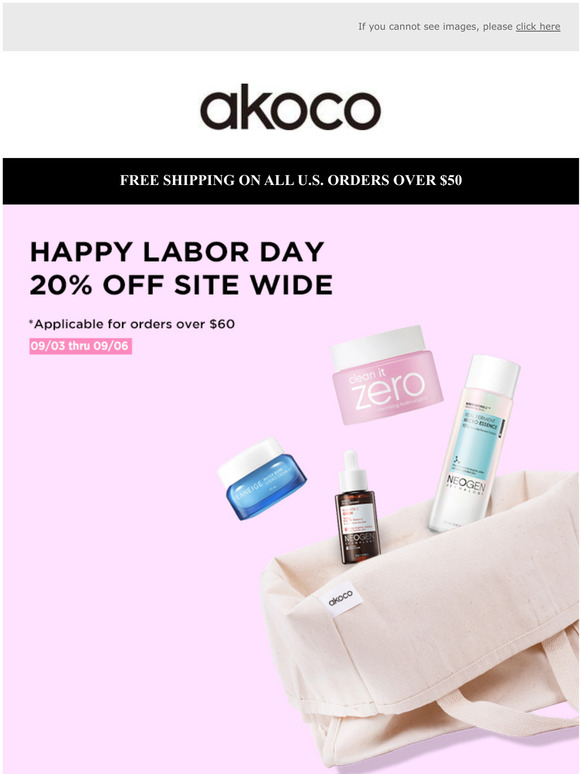 [COUPON] HAPPY LABOR DAY SALE !