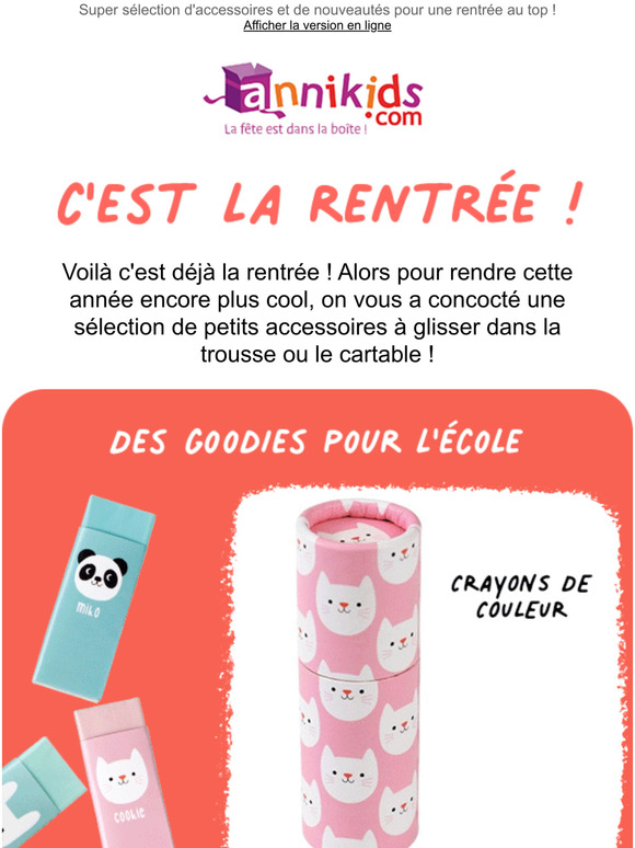 C'est (aussi) la rentre chez Annikids !