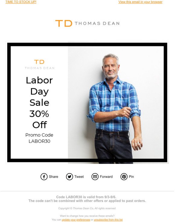 Labor Day Sale 30% off EVERYTHING! 9/3-9/6