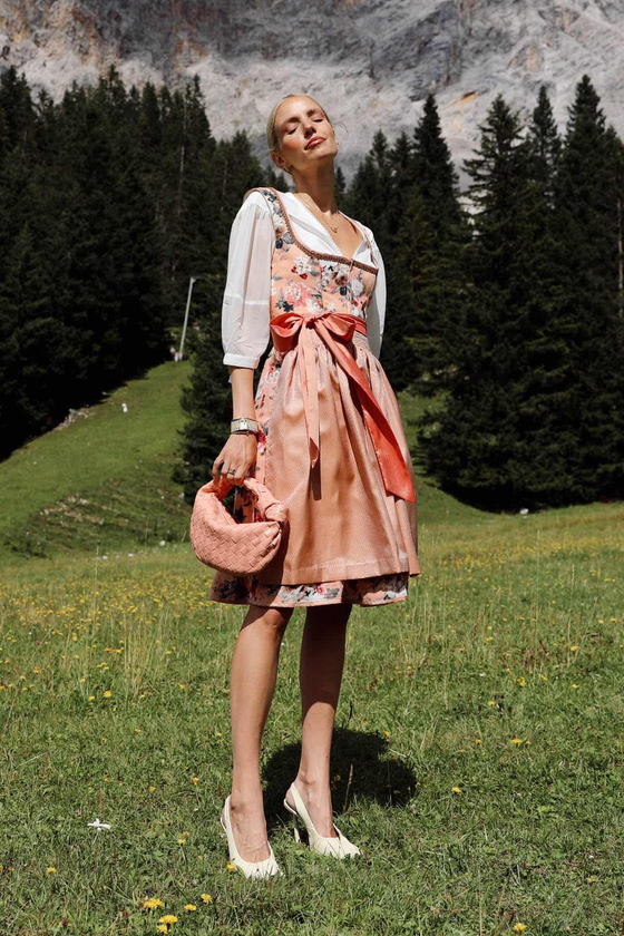 Kr\u00fcger Collection Dirndl \u201eX Leonie Hanne\u201c khaki Fashion Traditional Dresses Dirndl Krüger Collection 
