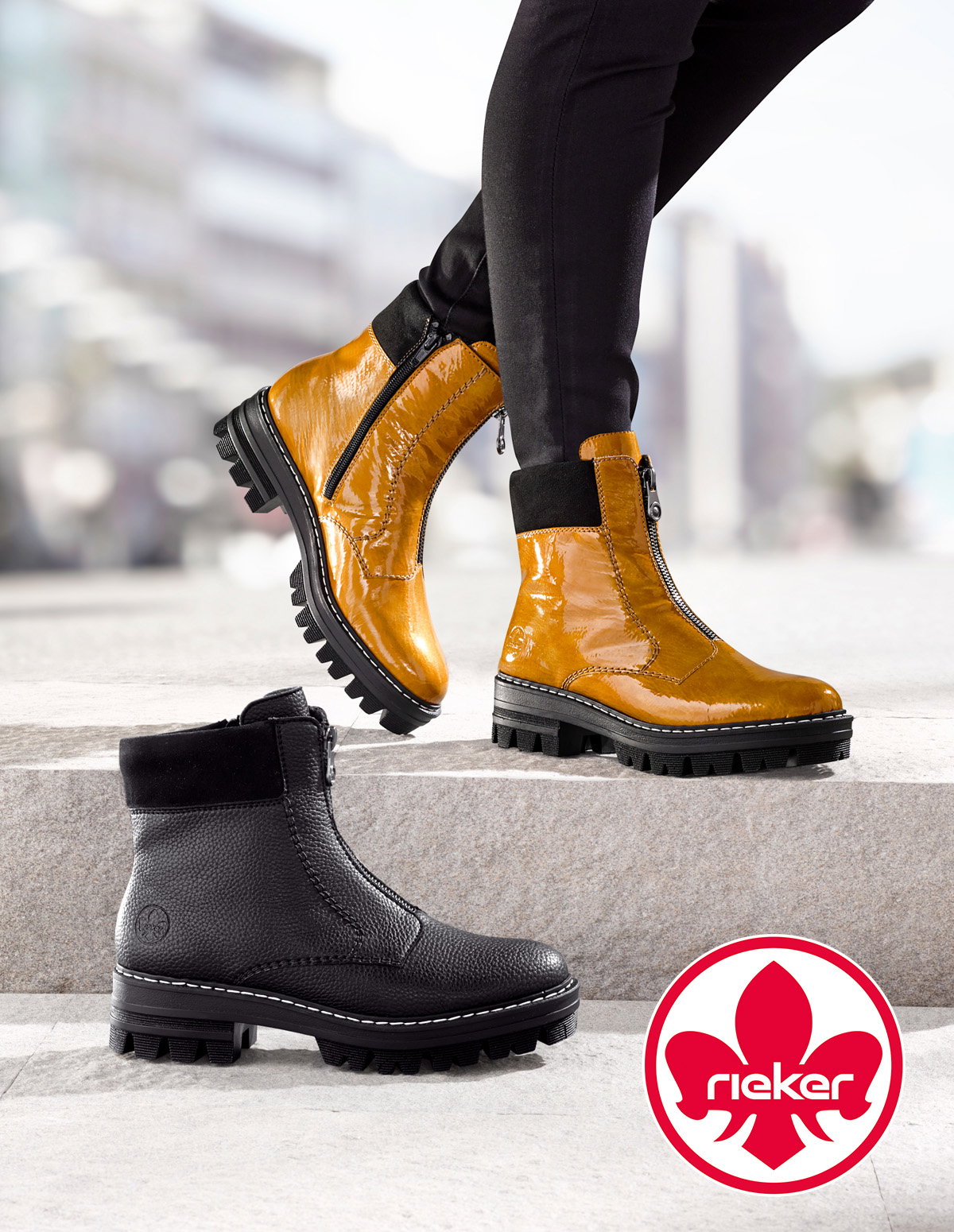 Klingel Schuhe Rieker