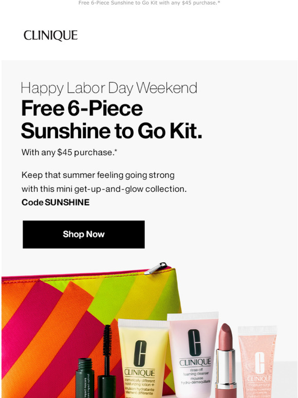 Clinique Email Newsletters Shop Sales, Discounts, and Coupon Codes