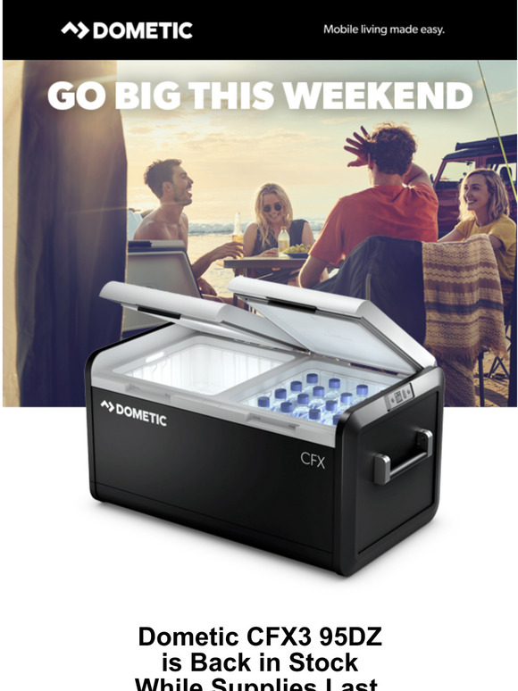 Dometic 15 OFF Labor Day Sale on Dometic Powered Coolers Milled
