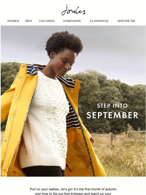 Its September! And were feeling extremely autumnal