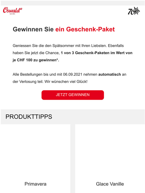 Gewinnen Sie ein Geschenk-Paket!