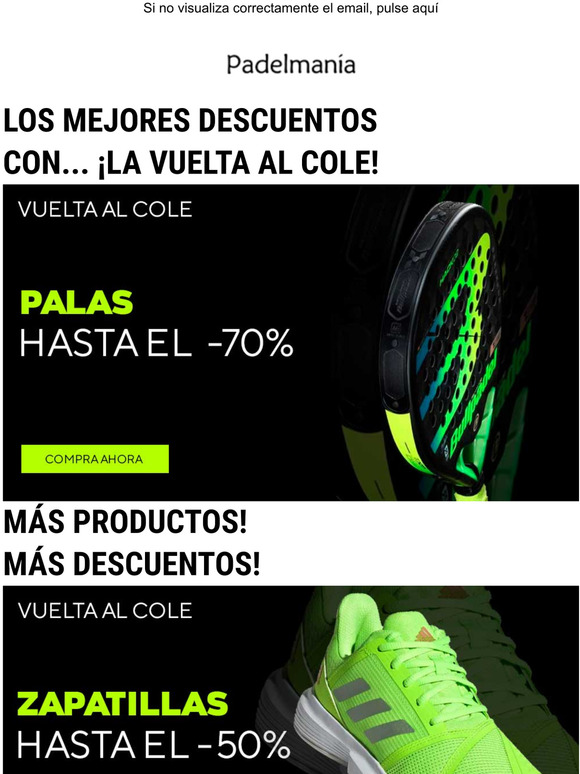 LOS MEJORES DESCUENTOS CON... LA VUELTA AL COLE!!