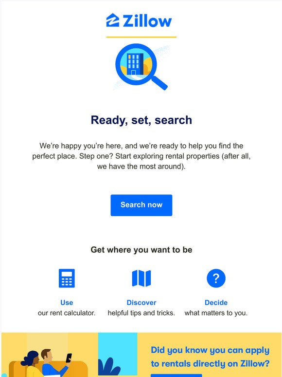 zillow Lets find you a great place to call home Milled