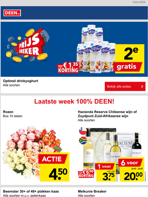 Weekacties bij DEEN