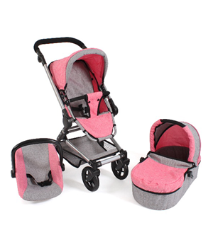 Fides 3-in-1 Poppenwagen