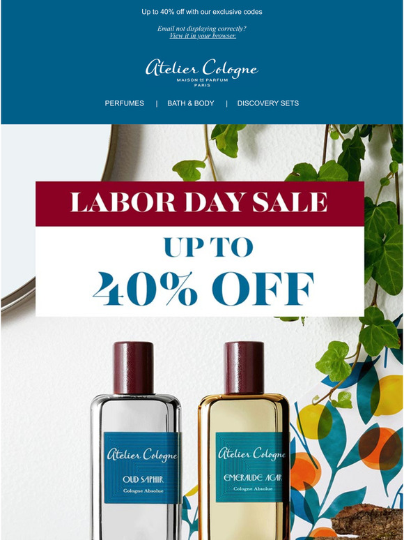 labor day cologne sale