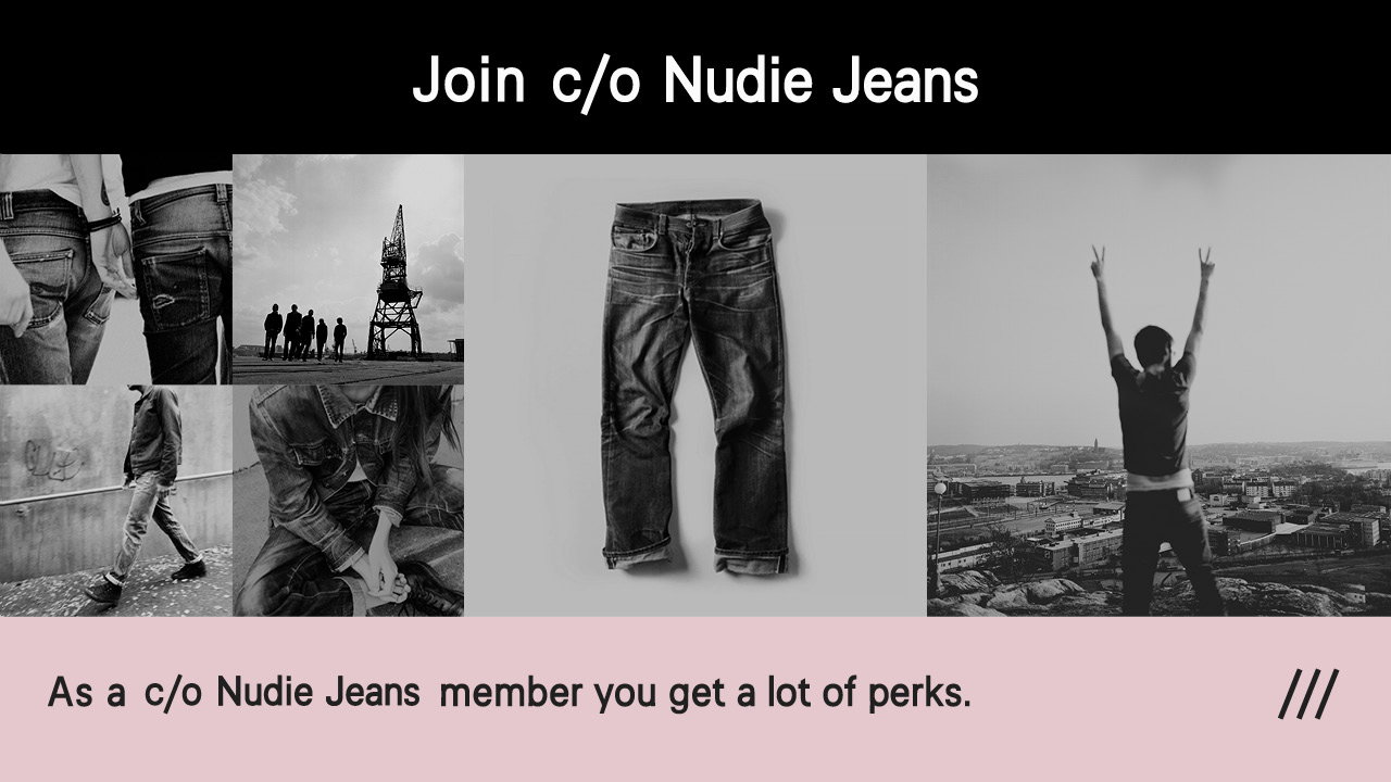 Join Care Of Nudje Jeans