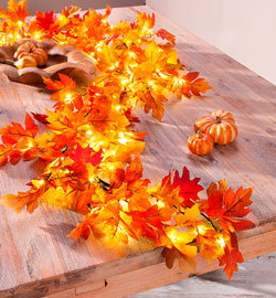 LED-Lichterkette "Herbstzauber"