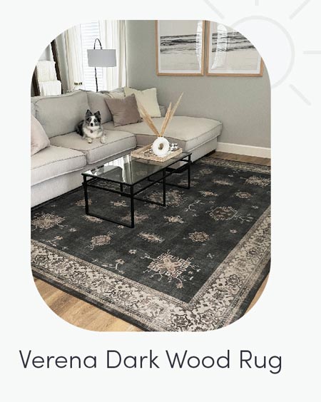 Verena Dark Wood Rug