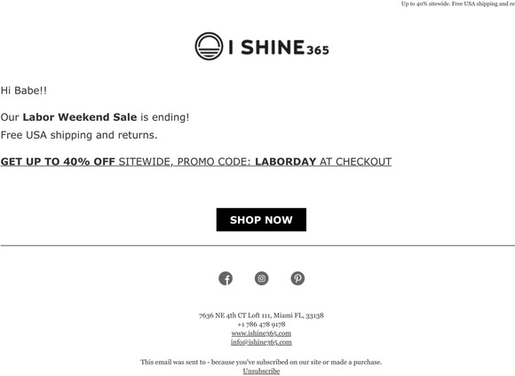 Labor Day SALE Ending in 24 hours